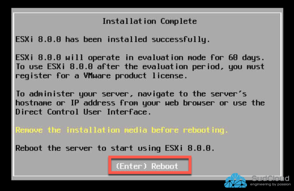 Installation / Configuration ESXi 8